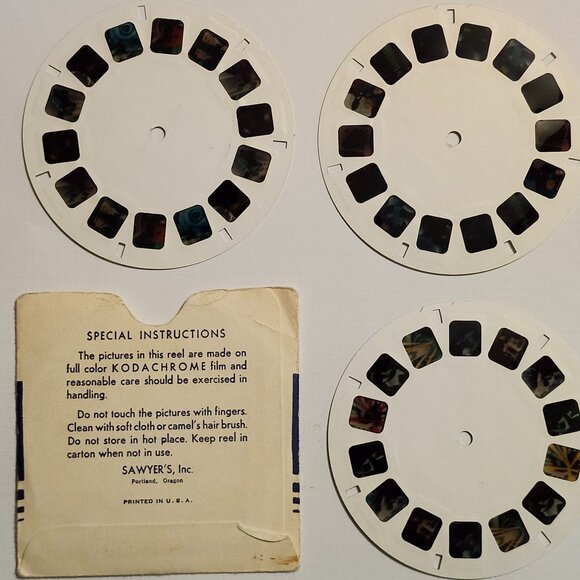 RETRO SPIDER MAN View Master Reels Lot of 3 1995 - Picture 5 of 5